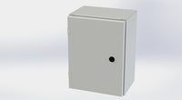 SCE-16EL1208LPLG | NEMA 3R, 12, 4 | EL Enclosure, 16H x 12W x 8D | Saginaw