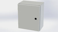 SCE-16EL1408LPLG | NEMA 3R, 12, 4 | EL Enclosure, 16H x 14W x 8D | Saginaw