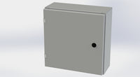 SCE-16EL1606LP | NEMA 4 / 12 / 13 | 16H x 16W x 6D | Subpanel: No | Knockouts: No | Keyed: No | Saginaw