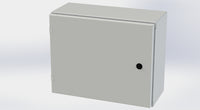 SCE-16EL2008LPLG | NEMA 3R, 12, 4 | EL Enclosure, 16H x 20W x 8D | Saginaw