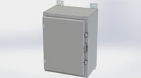 SCE-16H1208LP | NEMA 3R, 12, 4 | Nema 4 LP Enclosure, 16H x 12W x 8D | Saginaw
