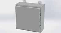 SCE-16H1606LP | NEMA 3R, 12, 4 | Nema 4 LP Enclosure, 16H x 16W x 6D | Saginaw