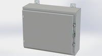 SCE-16H2006LP | NEMA 3R, 12, 4 | Nema 4 LP Enclosure, 16H x 20W x 6D | Saginaw
