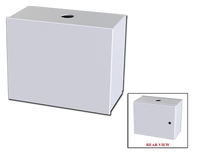 SCE-16HMI2010LP | NEMA 3R, 12, 4 | HMI Enclosure, 16H x 20W x 10D | Saginaw