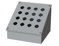 SCE-16PBA | NEMA 12, 4 | PBA Enclosure, 12H x 11W x 9D | Saginaw