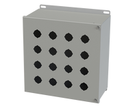 SCE-16PBH | NEMA 12, 4 | Hinged PB Enclosure, 12H x 12W x 6D | Saginaw