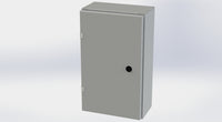 SCE-20EL1206LP | NEMA 4 / 12 / 13 | 20H x 12W x 6D | Subpanel: No | Knockouts: No | Keyed: No | Saginaw
