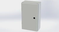 SCE-20EL1206LPLG | NEMA 3R, 12, 4 | EL Enclosure, 20H x 12W x 6D | Saginaw