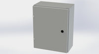 SCE-20EL1608LP | NEMA 4 / 12 / 13 | 20H x 16W x 8D | Subpanel: No | Knockouts: No | Keyed: No | Saginaw