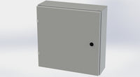 SCE-20EL2006LP+SCE-20P20 | NEMA 4 / 12 / 13 | 20H x 20W x 6D | Subpanel: Solid | Knockouts: No | Keyed: No | Saginaw