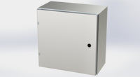 SCE-20EL2010SSLP | NEMA 3R, 12, 4, 4X | S.S. EL Enclosure, 20H x 20W x 10D | Saginaw