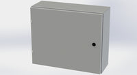 SCE-20EL2408LP+SCE-24P20 | NEMA 4 / 12 / 13 | 20H x 24W x 8D | Subpanel: Solid | Knockouts: No | Keyed: No | Saginaw