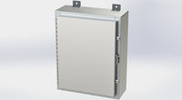 SCE-20H1606SS6LP | NEMA 3R, 12, 4, 4X | Nema 4X LP Enclosure, 20H x 16W x 6D | Saginaw