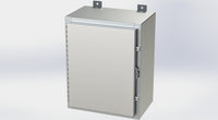 SCE-20H1610SSLP | NEMA 3R, 12, 4, 4X | Nema 4X LP Enclosure, 20H x 16W x 10D | Saginaw