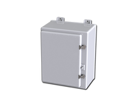 SCE-20H1612QFGLP | NEMA 12, 4, 4X | Fiberglass Enclosure, 23H x 17W x 12D | Saginaw