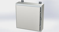 SCE-20H2006SS6LP | NEMA 3R, 12, 4, 4X | Nema 4X LP Enclosure, 20H x 20W x 6D | Saginaw