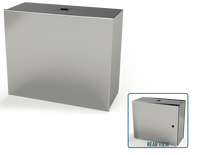 SCE-20HMI2410SSLP | NEMA 3R, 12, 4, 4X | S.S. HMI Enclosure, 20H x 24W x 10D | Saginaw