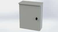 SCE-20R1606LP | NEMA 3R | Type-3R Hinged Cover Enclosure, 20H x 16W x 6D | Saginaw