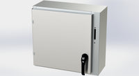 SCE-20XEL2108SS6LP | NEMA 3R, 12, 4, 4X | S.S. XEL Enclosure, 20H x 21W x 8D | Saginaw