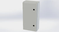 SCE-24EL1206LPLG | NEMA 3R, 12, 4 | EL Enclosure, 24H x 12W x 6D | Saginaw