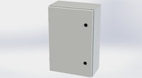 SCE-24EL1608LPLG | NEMA 3R, 12, 4 | EL Enclosure, 24H x 16W x 8D | Saginaw