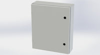 SCE-24EL2006LPLG | NEMA 3R, 12, 4 | EL Enclosure, 24H x 20W x 6D | Saginaw