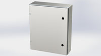 SCE-24EL2006SS6LP | NEMA 3R, 12, 4, 4X | S.S. EL Enclosure, 24H x 20W x 6D | Saginaw
