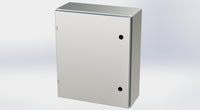 SCE-24EL2008SSLP | NEMA 3R, 12, 4, 4X | S.S. EL Enclosure, 24H x 20W x 8D | Saginaw