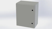 SCE-24EL2012LP+SCE-24P20 | NEMA 4 / 12 / 13 | 24H x 20W x 12D | Subpanel: Solid | Knockouts: No | Keyed: No | Saginaw