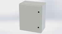 SCE-24EL2012LPLG | NEMA 3R, 12, 4 | EL Enclosure, 24H x 20W x 12D | Saginaw