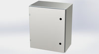 SCE-24EL2012SSLP | NEMA 3R, 12, 4, 4X | S.S. EL Enclosure, 24H x 20W x 12D | Saginaw