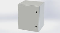 SCE-24EL2016LPLG | NEMA 3R, 12, 4 | EL Enclosure, 24H x 20W x 16D | Saginaw