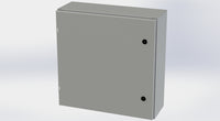 SCE-24EL2408LP | NEMA 4 / 12 / 13 | 24H x 24W x 8D | Subpanel: No | Knockouts: No | Keyed: No | Saginaw
