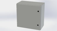 SCE-24EL2412LP+SCE-24P24 | NEMA 4 / 12 / 13 | 24H x 24W x 12D | Subpanel: Solid | Knockouts: No | Keyed: No | Saginaw