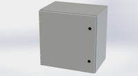 SCE-24EL2416LP+SCE-24P24 | NEMA 4 / 12 / 13 | 24H x 24W x 16D | Subpanel: Solid | Knockouts: No | Keyed: No | Saginaw