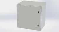 SCE-24EL2416LPLG | NEMA 3R, 12, 4 | EL Enclosure, 24H x 24W x 16D | Saginaw