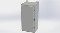 SCE-24H1210LP | NEMA 3R, 12, 4 | Nema 4 LP Enclosure, 24H x 12W x 10D | Saginaw