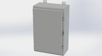 SCE-24H1608LP | NEMA 3R, 12, 4 | Nema 4 LP Enclosure, 24H x 16W x 8D | Saginaw