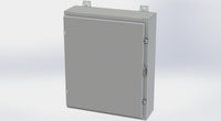 SCE-24H2006LP | NEMA 3R, 12, 4 | Nema 4 LP Enclosure, 24H x 20W x 6D | Saginaw