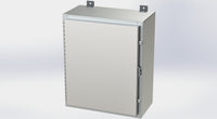 SCE-24H2010SSLP | NEMA 3R, 12, 4, 4X | Nema 4X LP Enclosure, 24H x 20W x 10D | Saginaw
