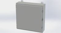 SCE-24H2406LP | NEMA 3R, 12, 4 | Nema 4 LP Enclosure, 24H x 24W x 6D | Saginaw