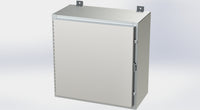 SCE-24H2412SSLP | NEMA 3R, 12, 4, 4X | Nema 4X LP Enclosure, 24H x 24W x 12D | Saginaw