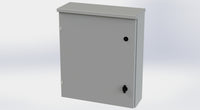 SCE-24R2006LP | NEMA 3R | Type-3R Hinged Cover Enclosure, 24H x 20W x 6D | Saginaw