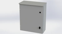 SCE-24R2008LP | NEMA 3R | Type-3R Hinged Cover Enclosure, 24H x 20W x 8D | Saginaw