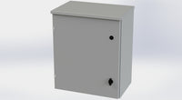 SCE-24R2012LP | NEMA 3R | Type-3R Hinged Cover Enclosure, 24H x 20W x 12D | Saginaw