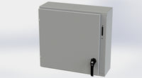 SCE-24XEL2508LP | NEMA 3R, 12, 4 | XEL LP Enclosure, 24H x 25W x 8D | Saginaw