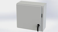SCE-24XEL2510LPLG | NEMA 3R, 12, 4 | XEL LP Enclosure, 24H x 25W x 10D | Saginaw