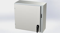 SCE-24XEL2510SSLP | NEMA 3R, 12, 4, 4X | S.S. XEL Enclosure, 24H x 25W x 10D | Saginaw