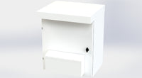 SCE-29VR2416 | NEMA 3R | Enclosure, Vented Type 3R, 29H x 24W x 16D | Saginaw