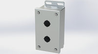 SCE-2PBSS6I | NEMA 12, 4, 4X | S.S. PB Enclosure, 6H x 3W x 3D | Saginaw